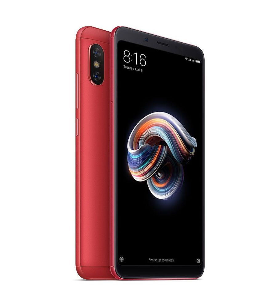 Redmi Note 5 Pro 4 GB Ram 64 GB  Memory (Red) | BLUMAINDIA