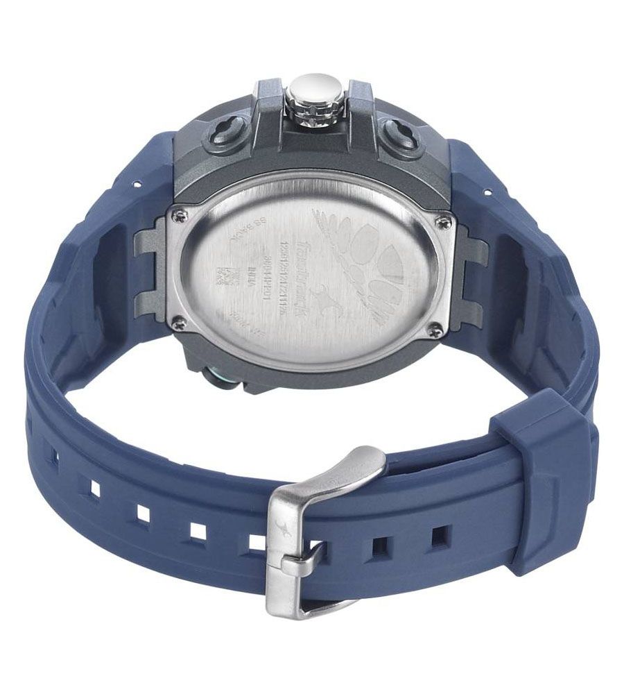 Fastrack Orignal Black Blue Watch | BLUMAINDIA