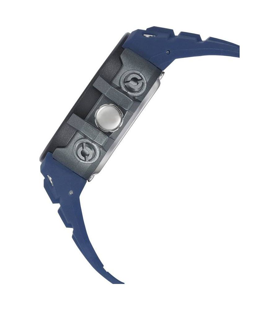 Fastrack Orignal Black Blue Watch | BLUMAINDIA