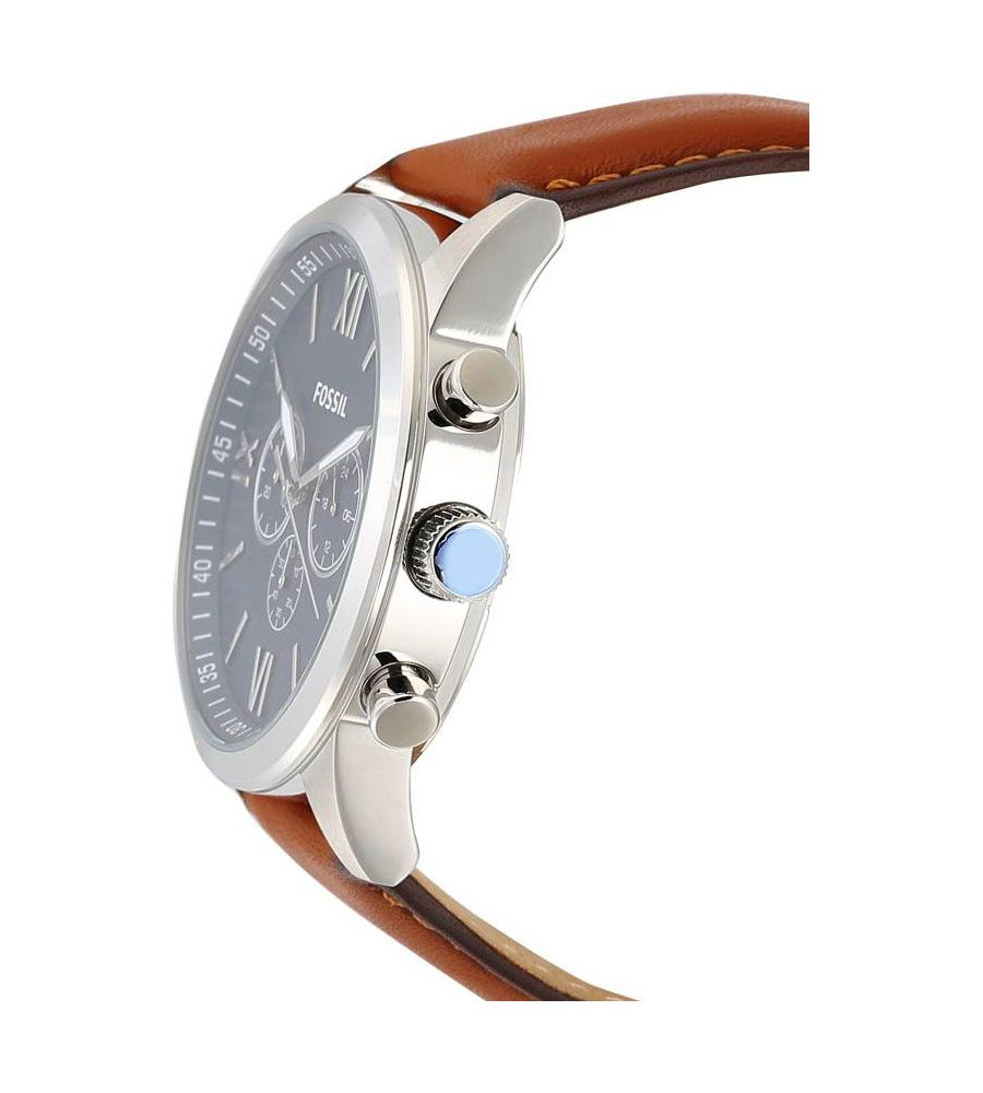 Fossil Silver Blue | BLUMAINDIA