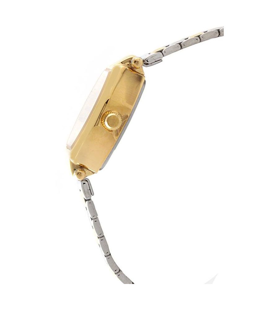 Sonata Orignal Gold & Black Watch | BLUMAINDIA