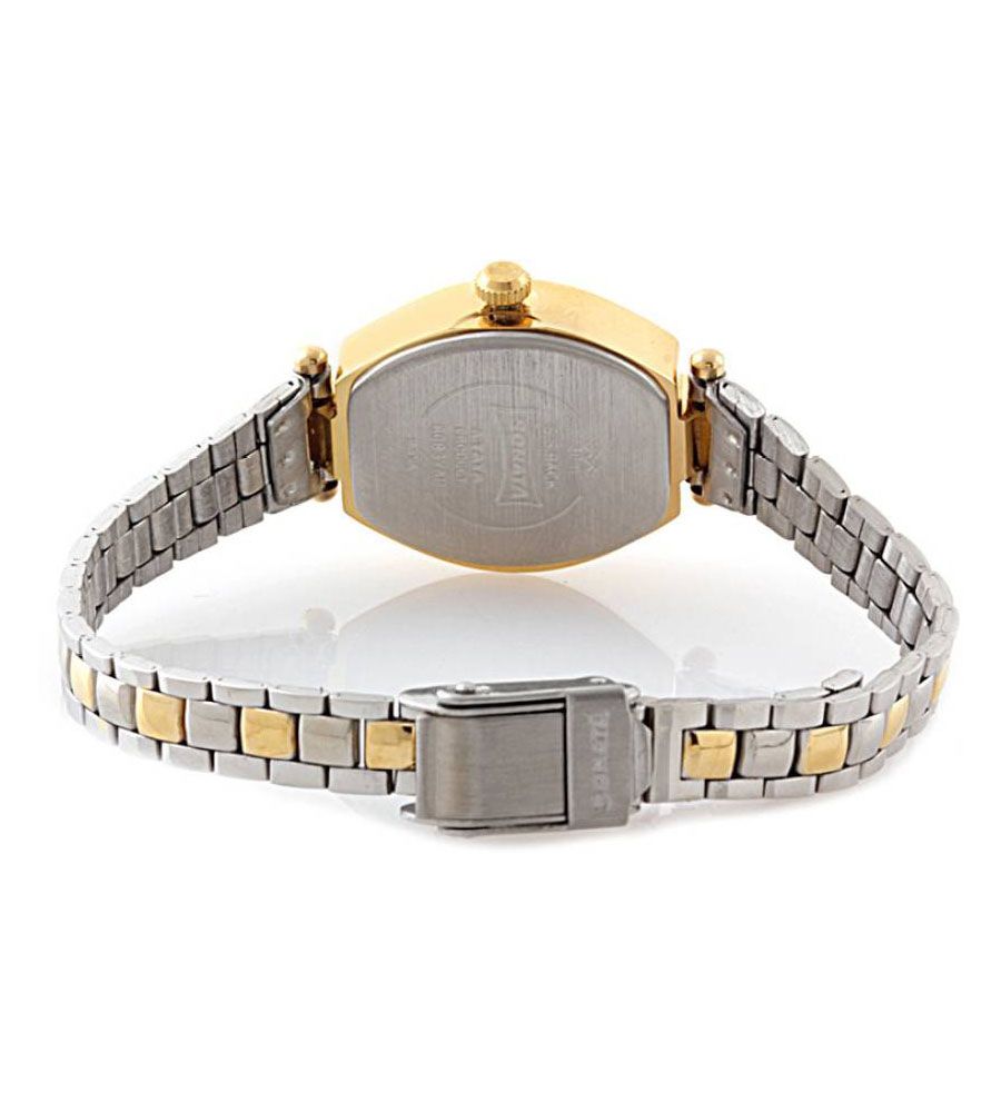 Sonata Orignal Gold & Black Watch | BLUMAINDIA