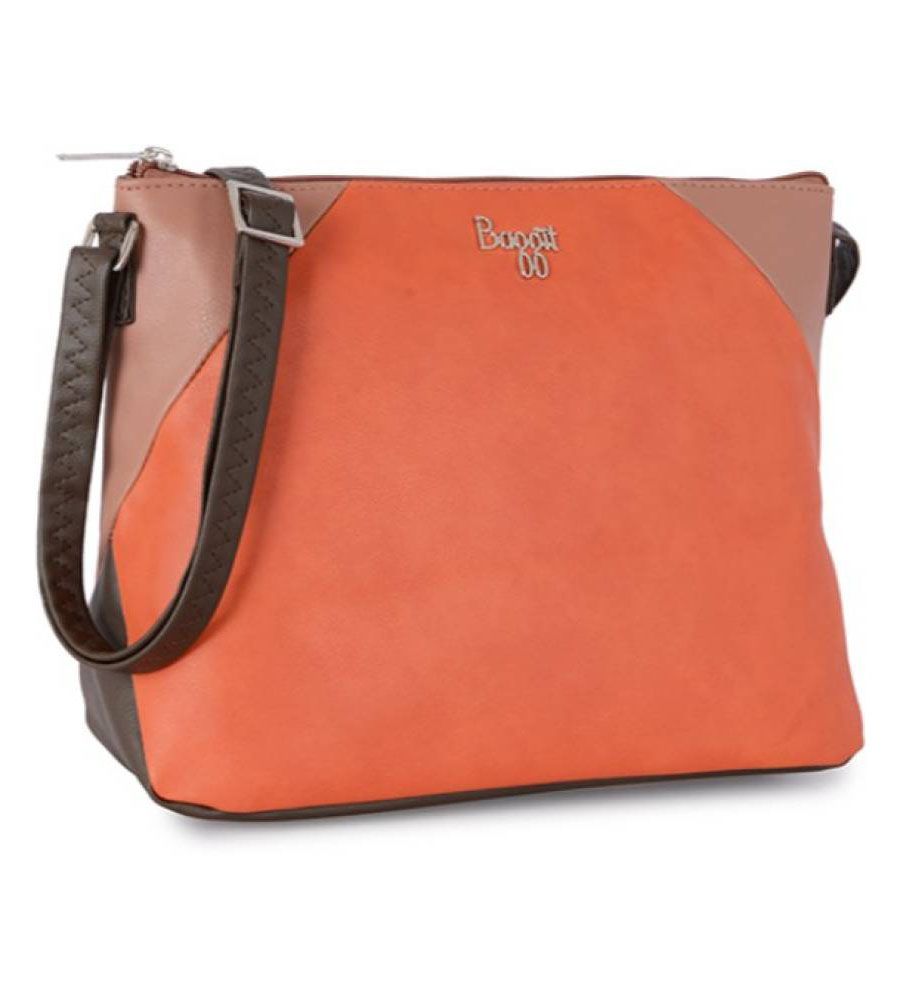 Tribecca Orange Purse | BLUMAINDIA