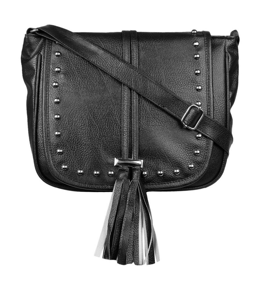 Abheer Sling Bag Black Color | BLUMAINDIA