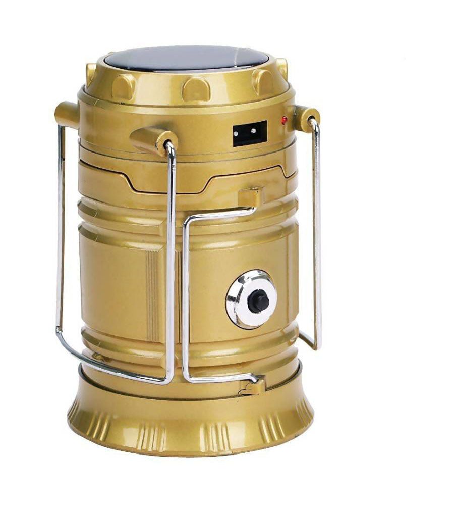 Bullet Gold Metal Hanging Lantern  (0 mm X 0 mm, Pack of 1) | BLUMAINDIA