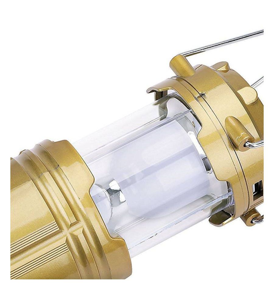 Bullet Gold Metal Hanging Lantern  (0 mm X 0 mm, Pack of 1) | BLUMAINDIA