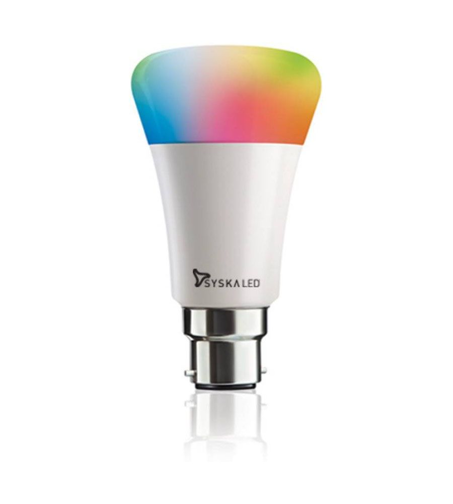 Syska 7W Wi-Fi Enabled LED Smart Bulb | BLUMAINDIA