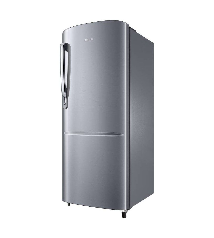 LG 260 L Frost Free Double Door 4 Star Refrigerator  (Shiny Steel, GL-I292RPZL) | BLUMAINDIA