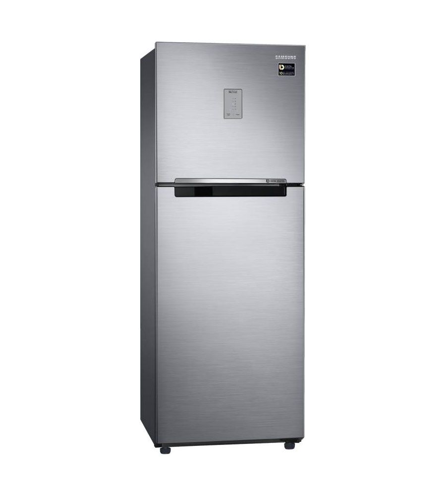 Samsung 253 L Frost Free Double Door 4 Star Refrigerator  (Elegant Inox, RT28M3424S8/HL) | BLUMAINDIA