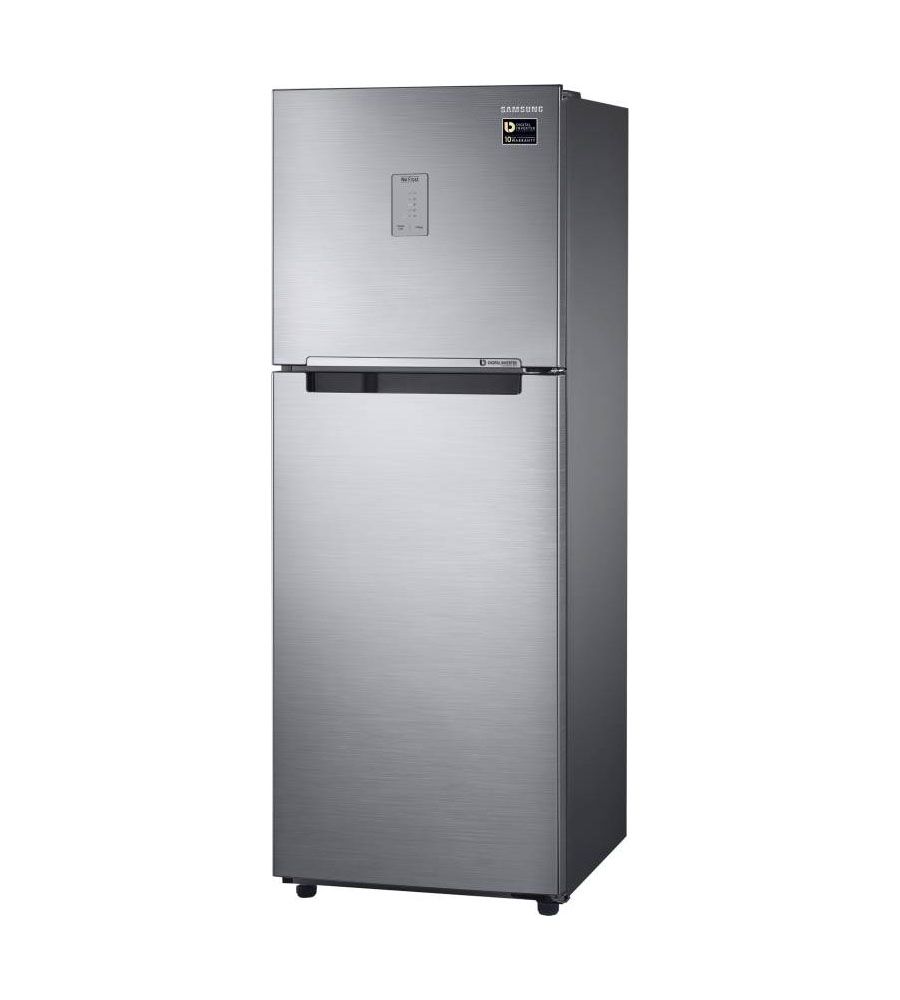 Samsung 253 L Frost Free Double Door 4 Star Refrigerator  (Elegant Inox, RT28M3424S8/HL) | BLUMAINDIA