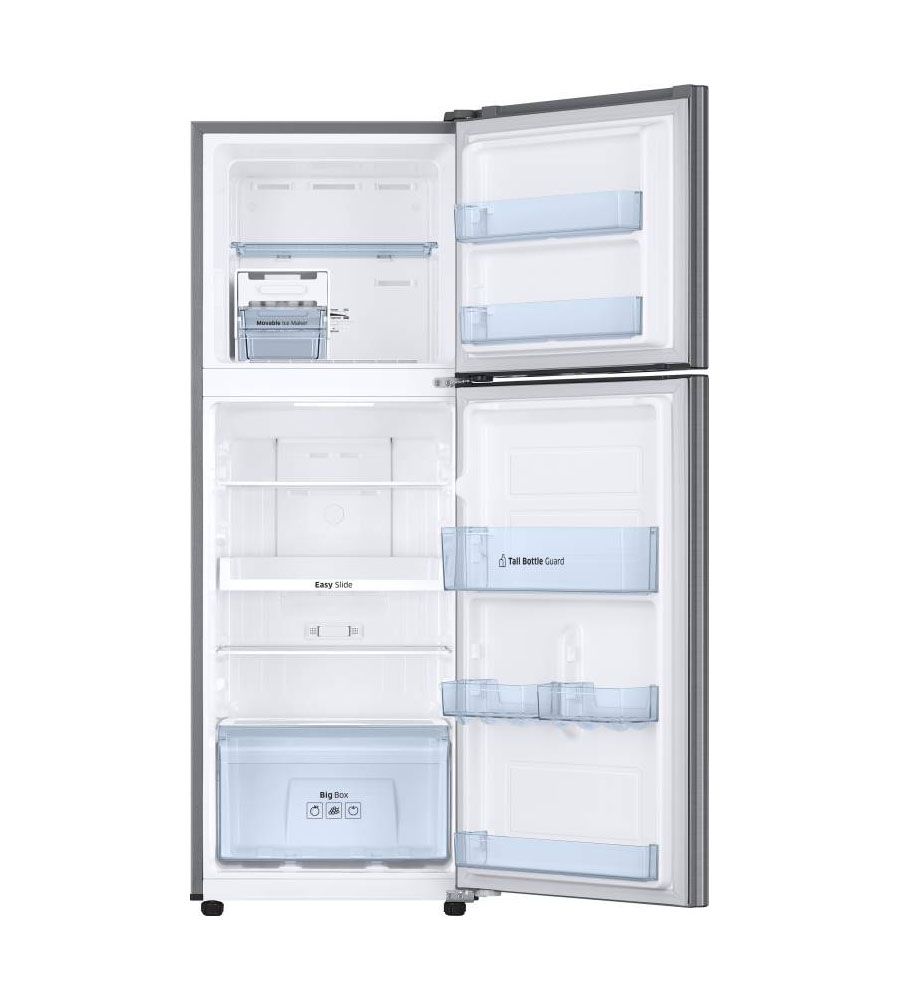 Samsung 253 L Frost Free Double Door 4 Star Refrigerator  (Elegant Inox, RT28M3424S8/HL) | BLUMAINDIA