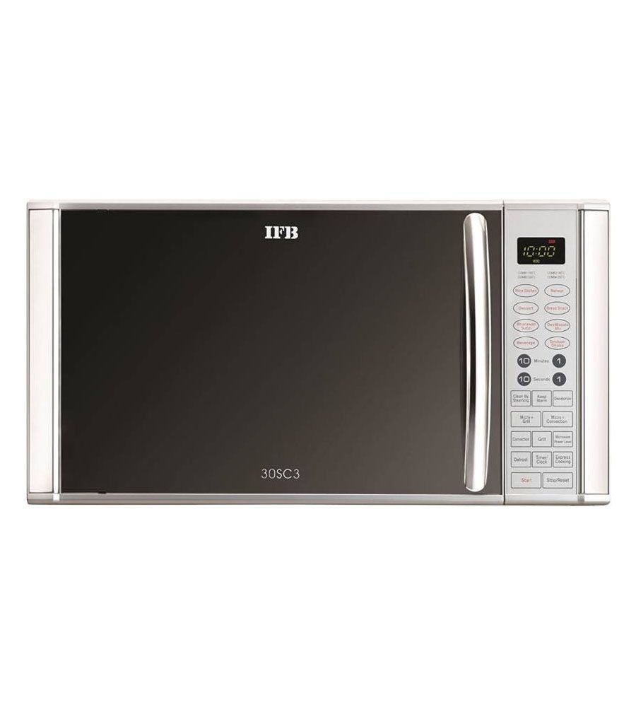 IFB 30 L Convection Microwave Oven  (30SC3, Silver) | BLUMAINDIA