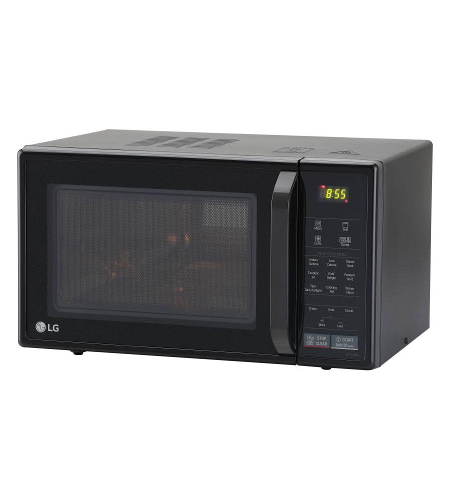 LG 21 L Convection Microwave Oven  (MC2146BG, BLACK) | BLUMAINDIA