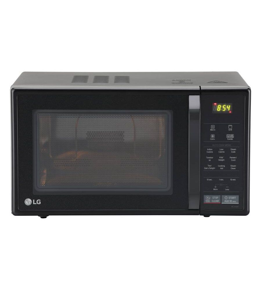 LG 21 L Convection Microwave Oven  (MC2146BG, BLACK) | BLUMAINDIA