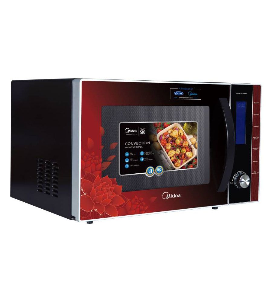 Midea 30 L Convection Microwave Oven  (MMWCN030MEL, Red) | BLUMAINDIA