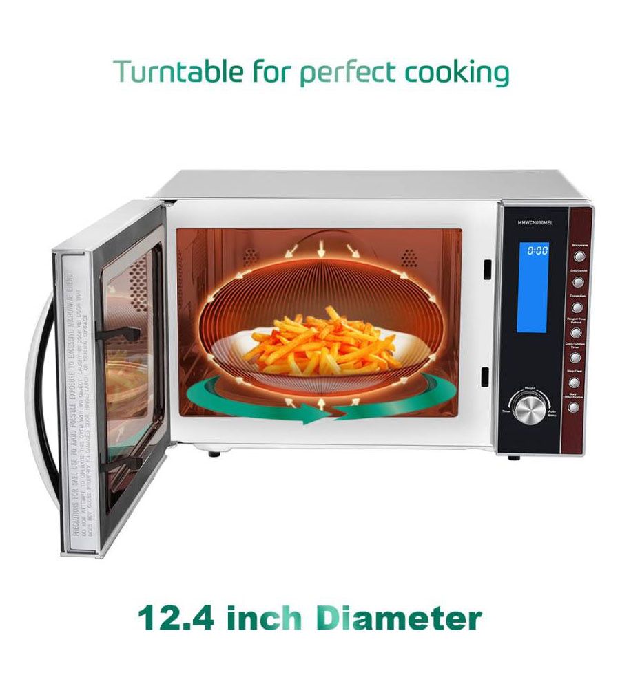 Midea 30 L Convection Microwave Oven  (MMWCN030MEL, Red) | BLUMAINDIA